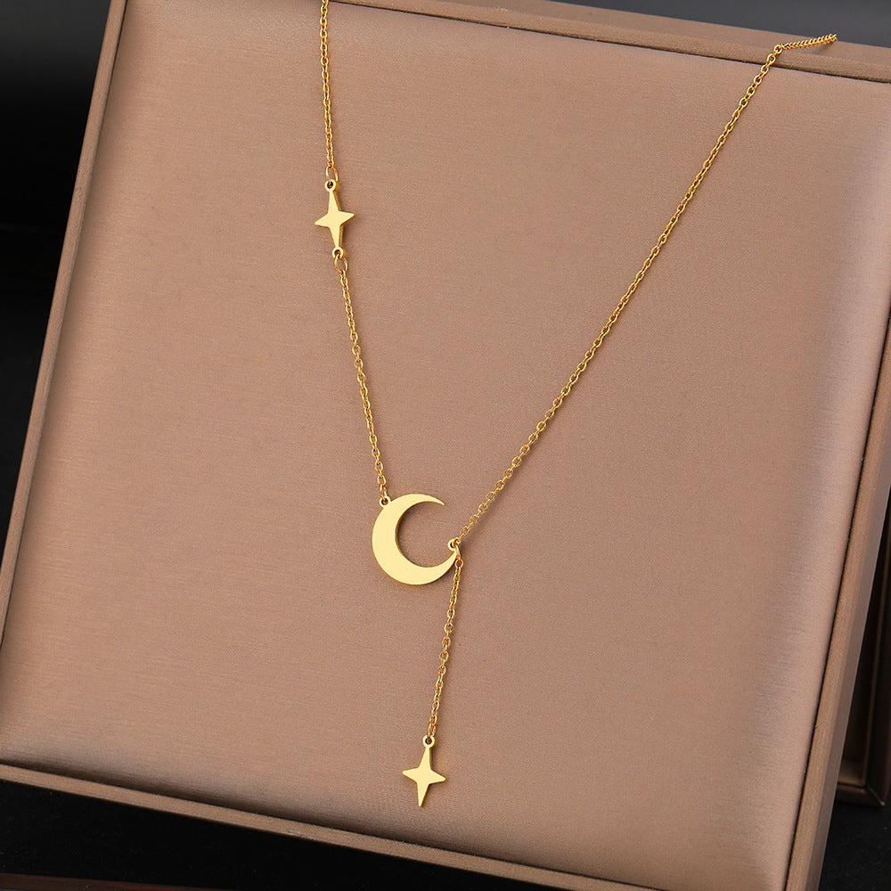 Star & Moon Necklace