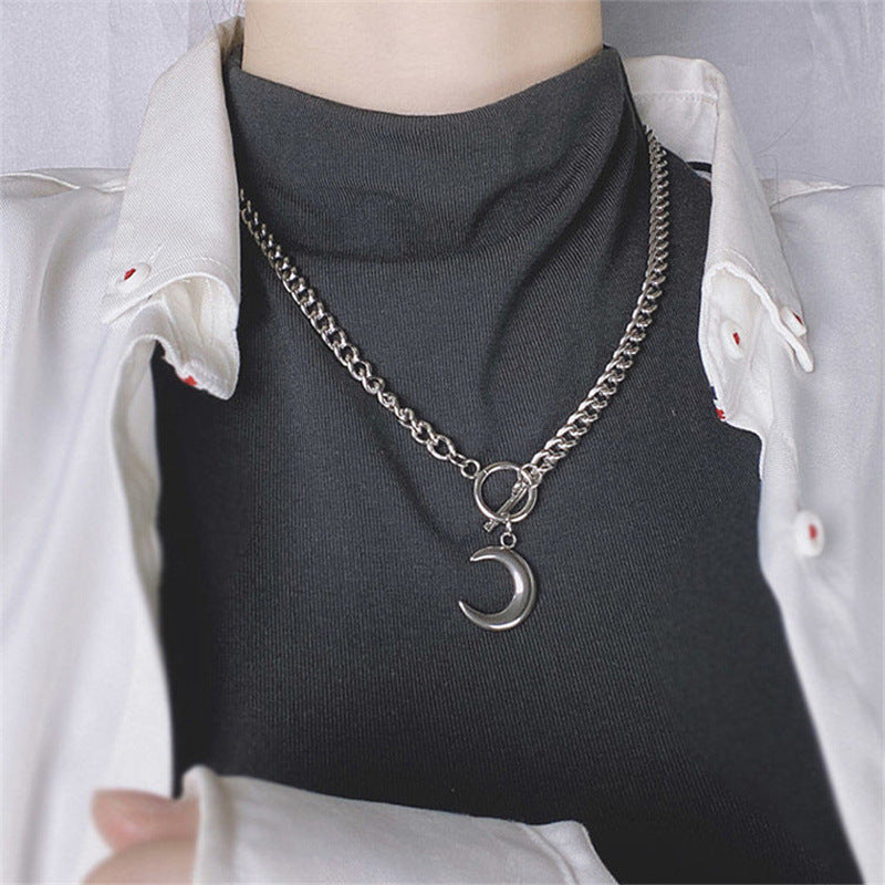 Men's Moon Necklace