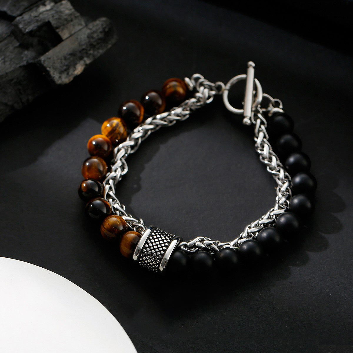 Men's Double Keel Bracelet