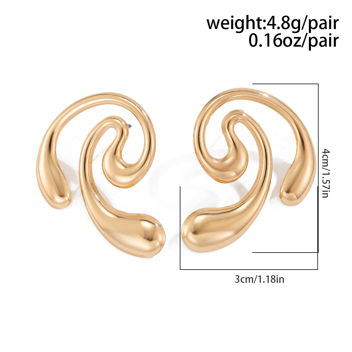 Ripple Drops Earring