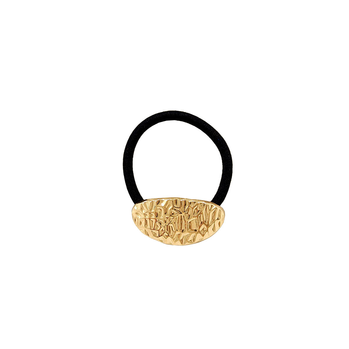 Gold Oval Hair Band