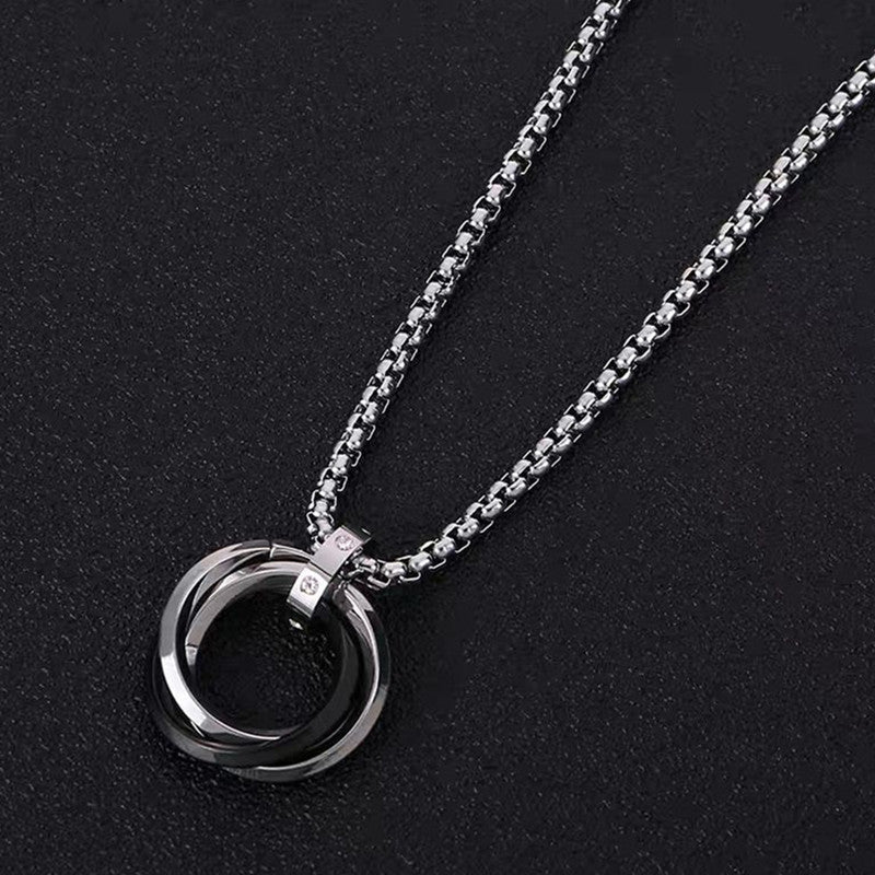 Urban Knots Titanium Steel Necklace