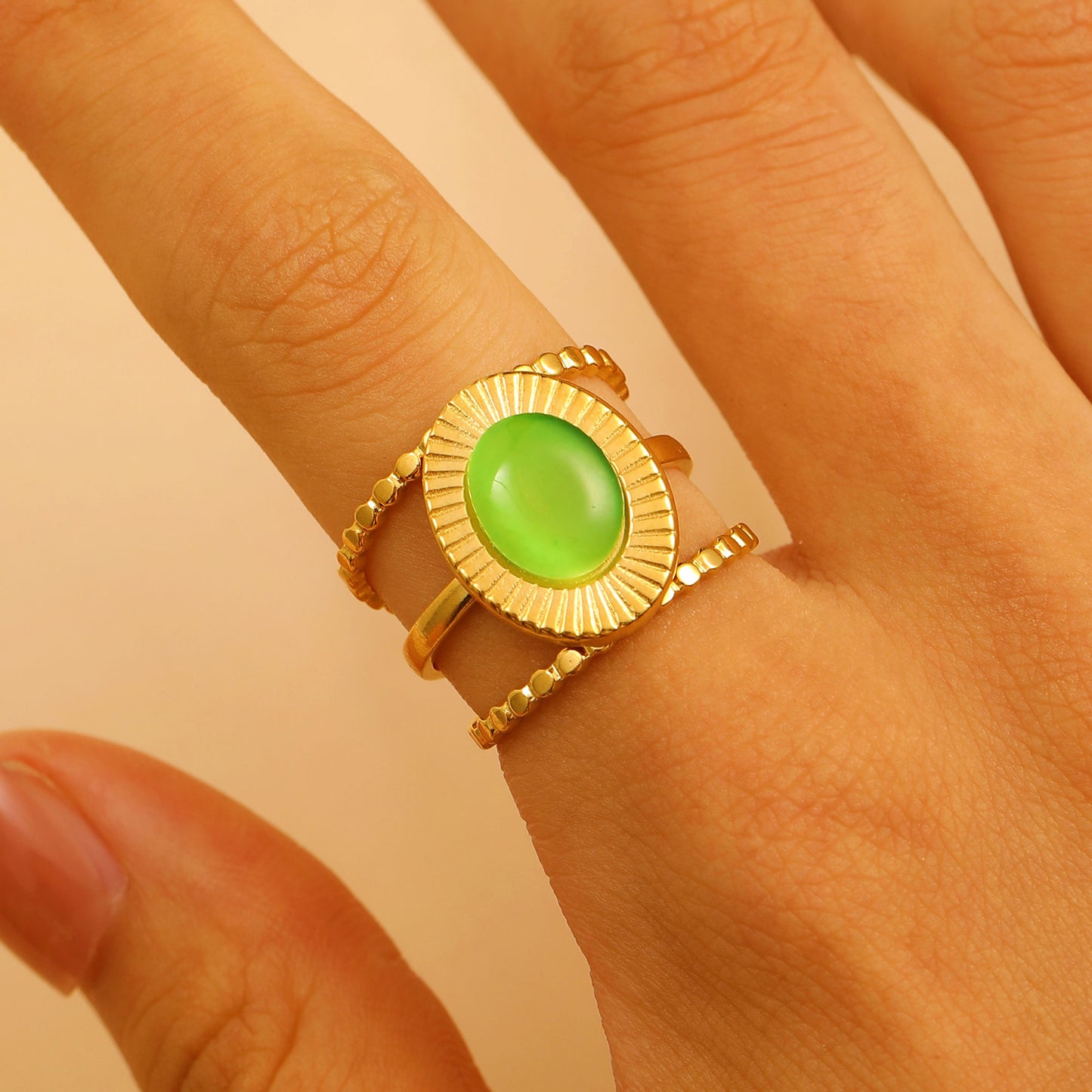 Retro Adjustable Ring