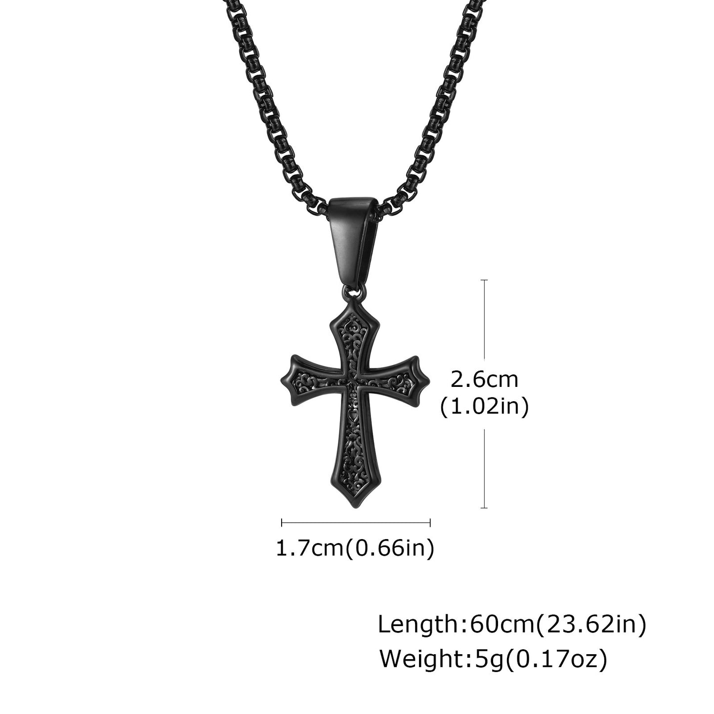 Men's Cross Pendant