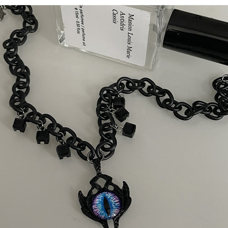 Demon Eye Dark Necklace