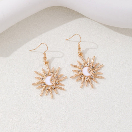 Sun Flame Earring