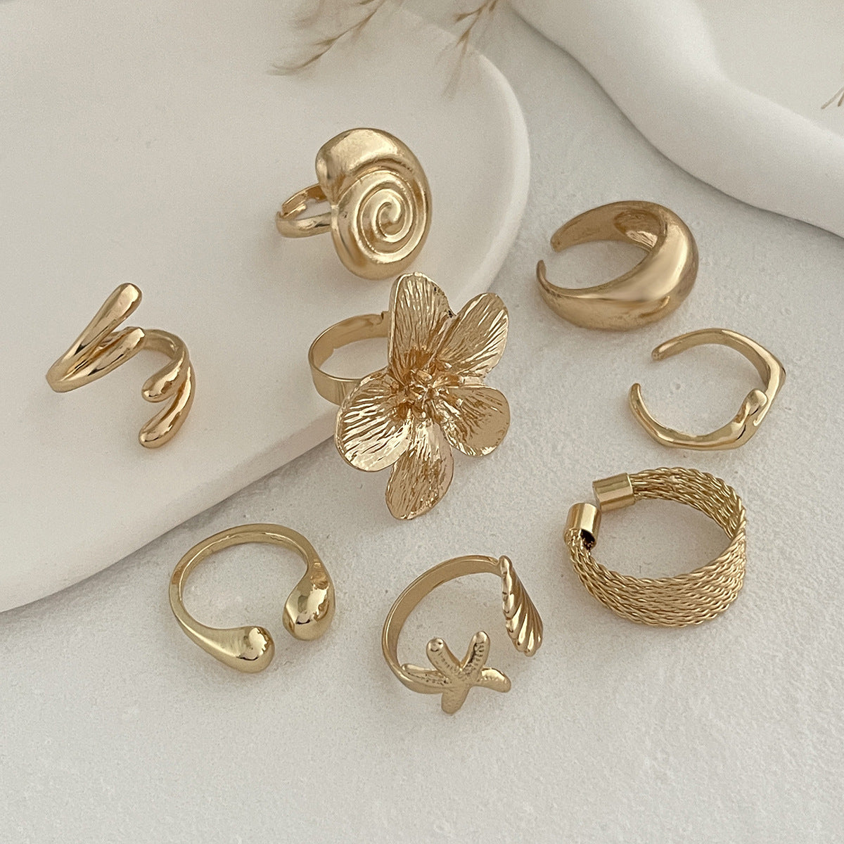 Beach Ring 8pcs Set
