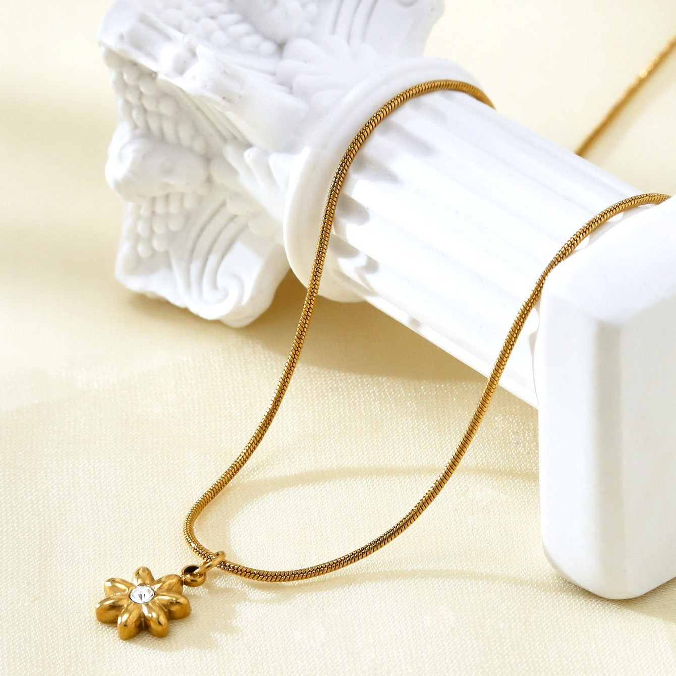 Spring Flower Necklace