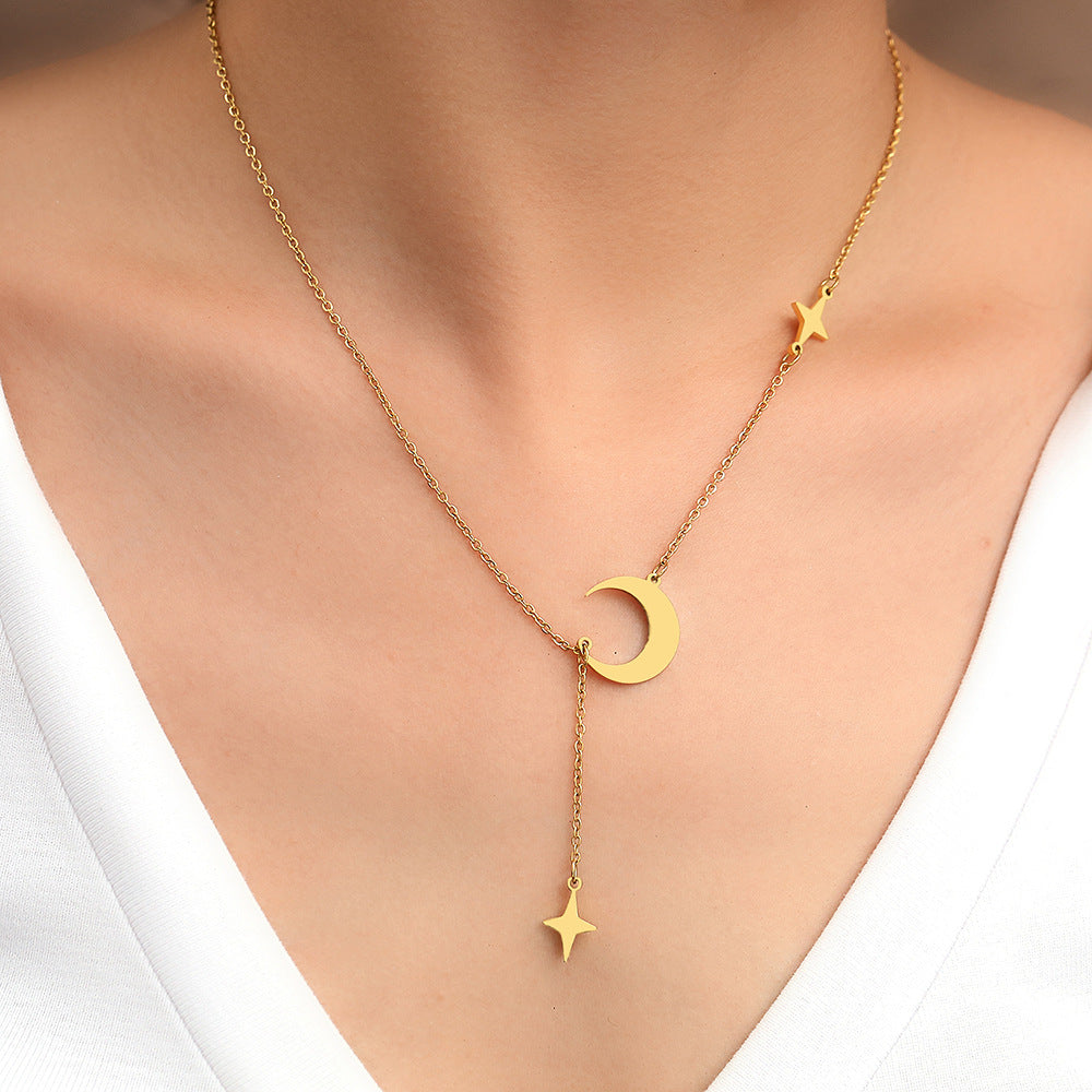 Star & Moon Necklace
