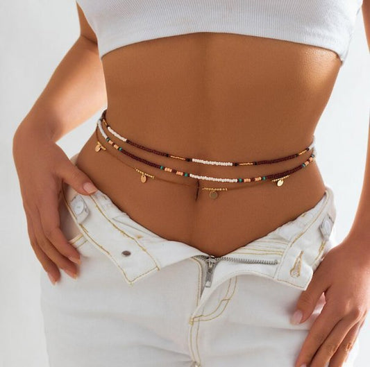 3-piece Multi-Layer Waist Chain
