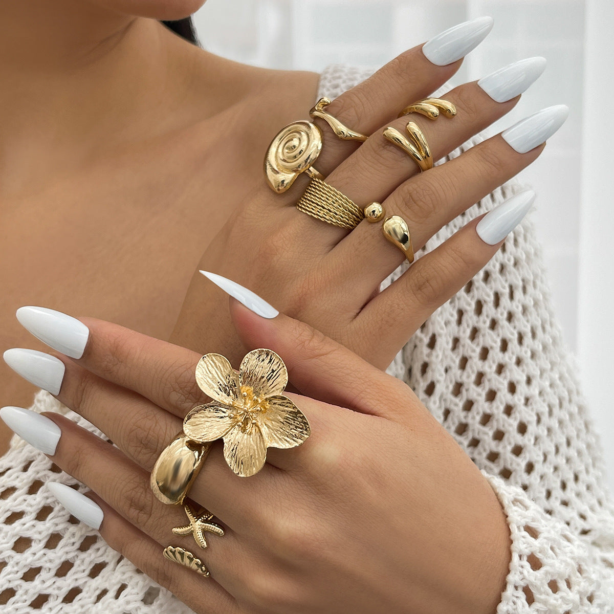 Beach Ring 8pcs Set