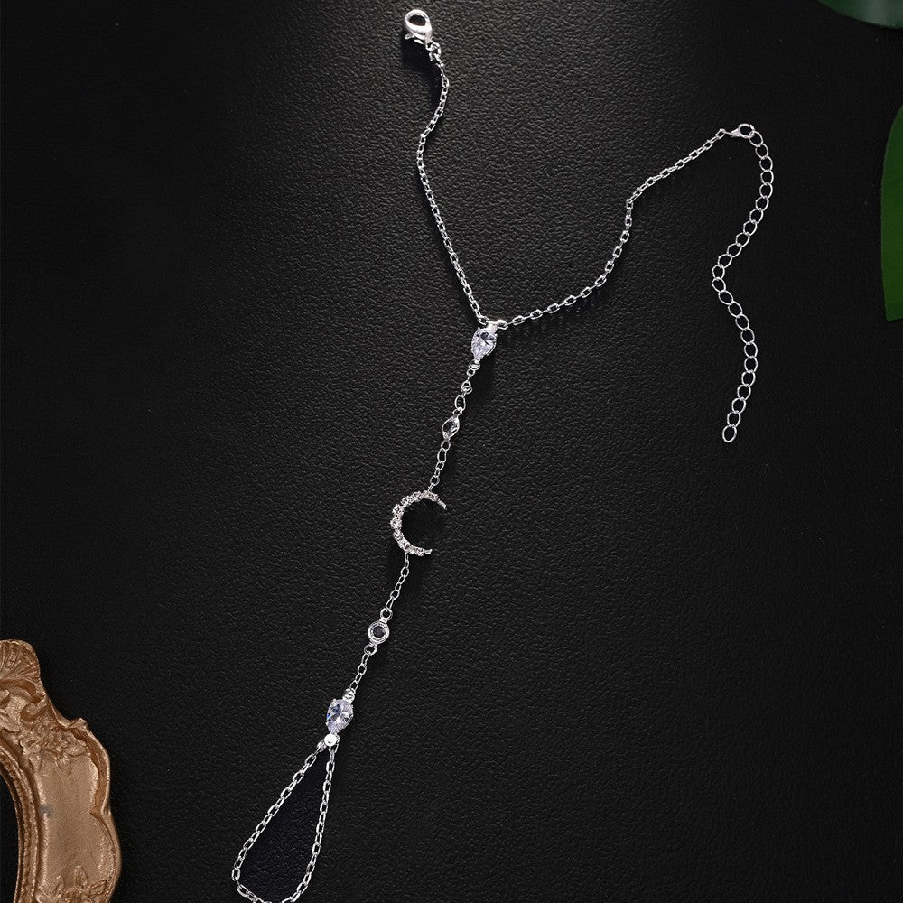 Moon Diamond Hand chain