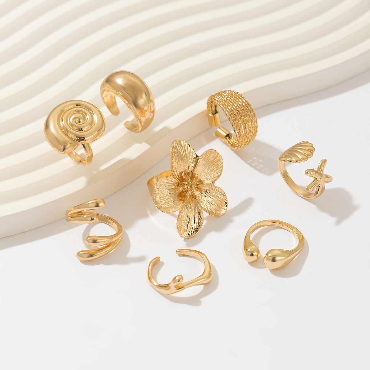 Beach Ring 8pcs Set