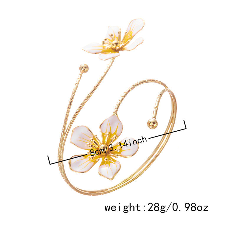 Metal Glossy Surface Armband