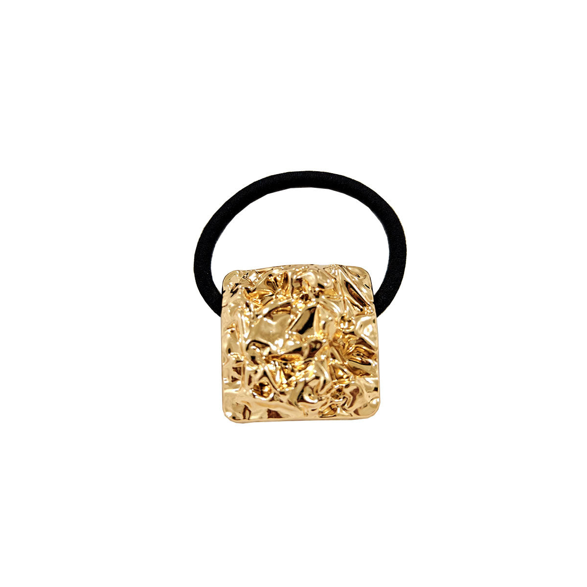 Golden Square Volcanic Rock Hair Band