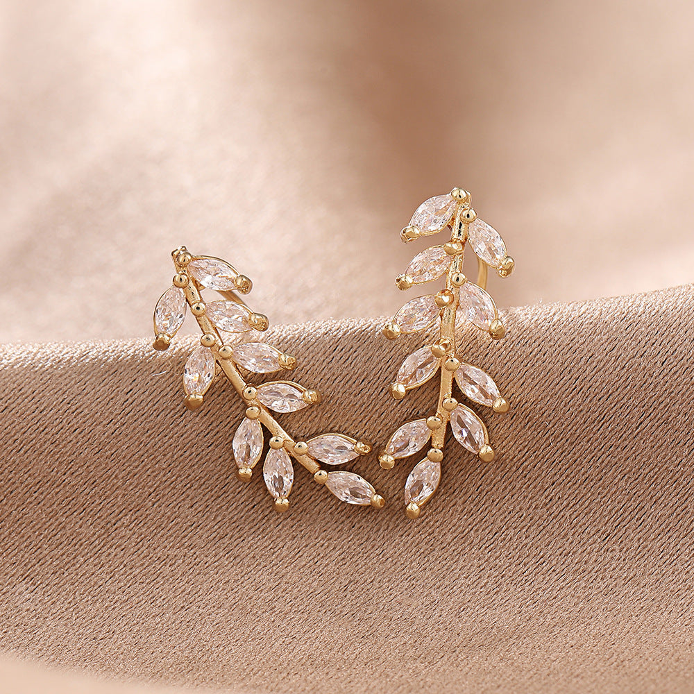 Leaf Ear cuff Earrings