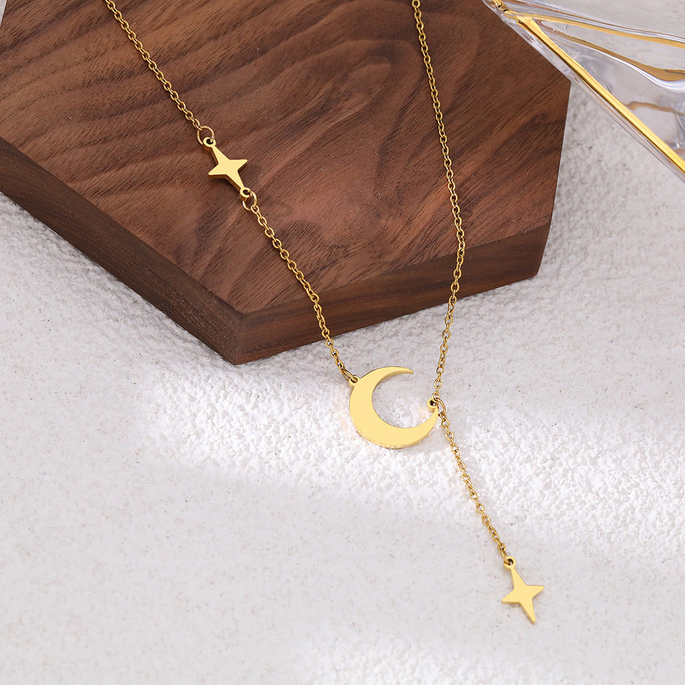 Star & Moon Necklace