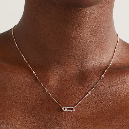 Paper Clip Necklace