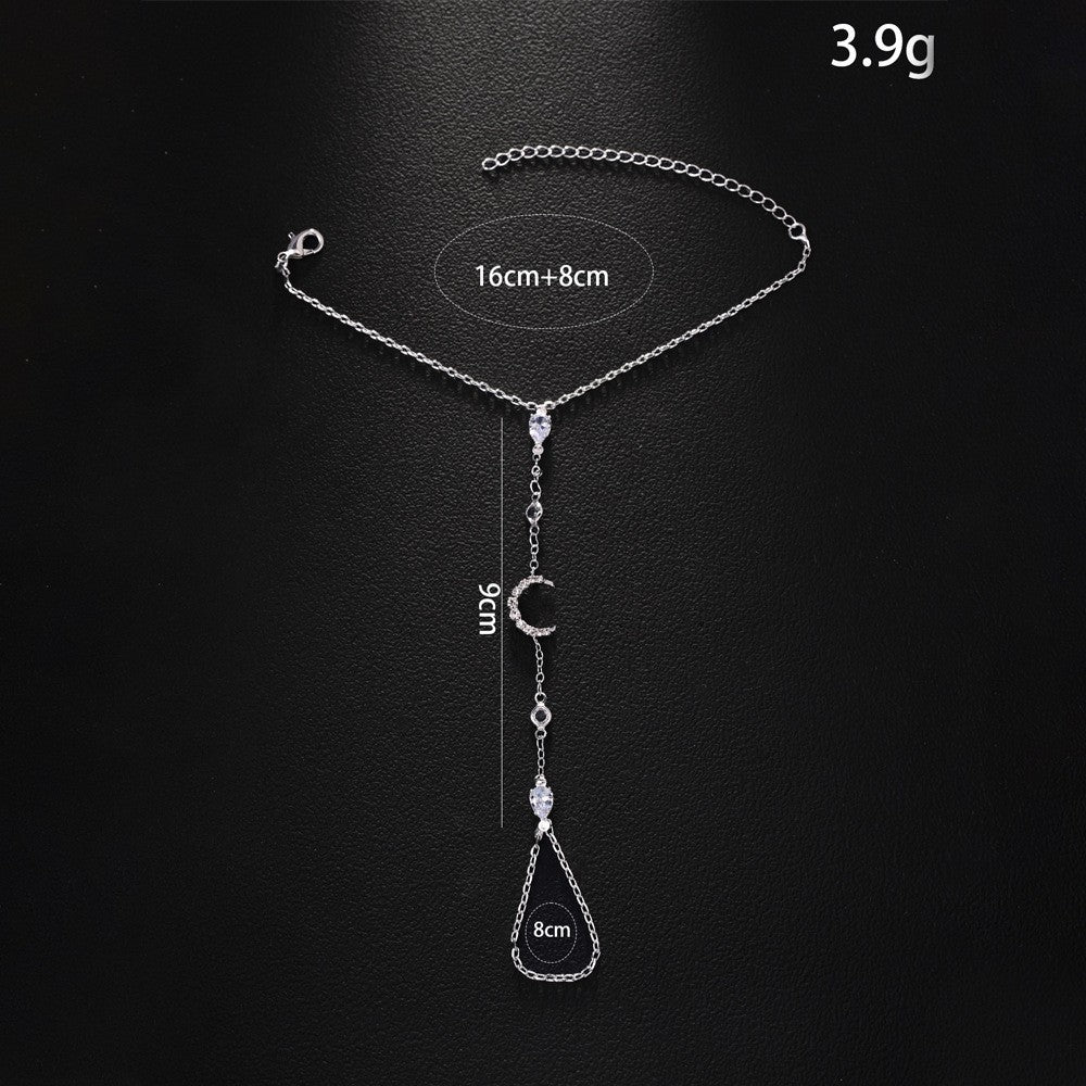 Moon Diamond Hand chain