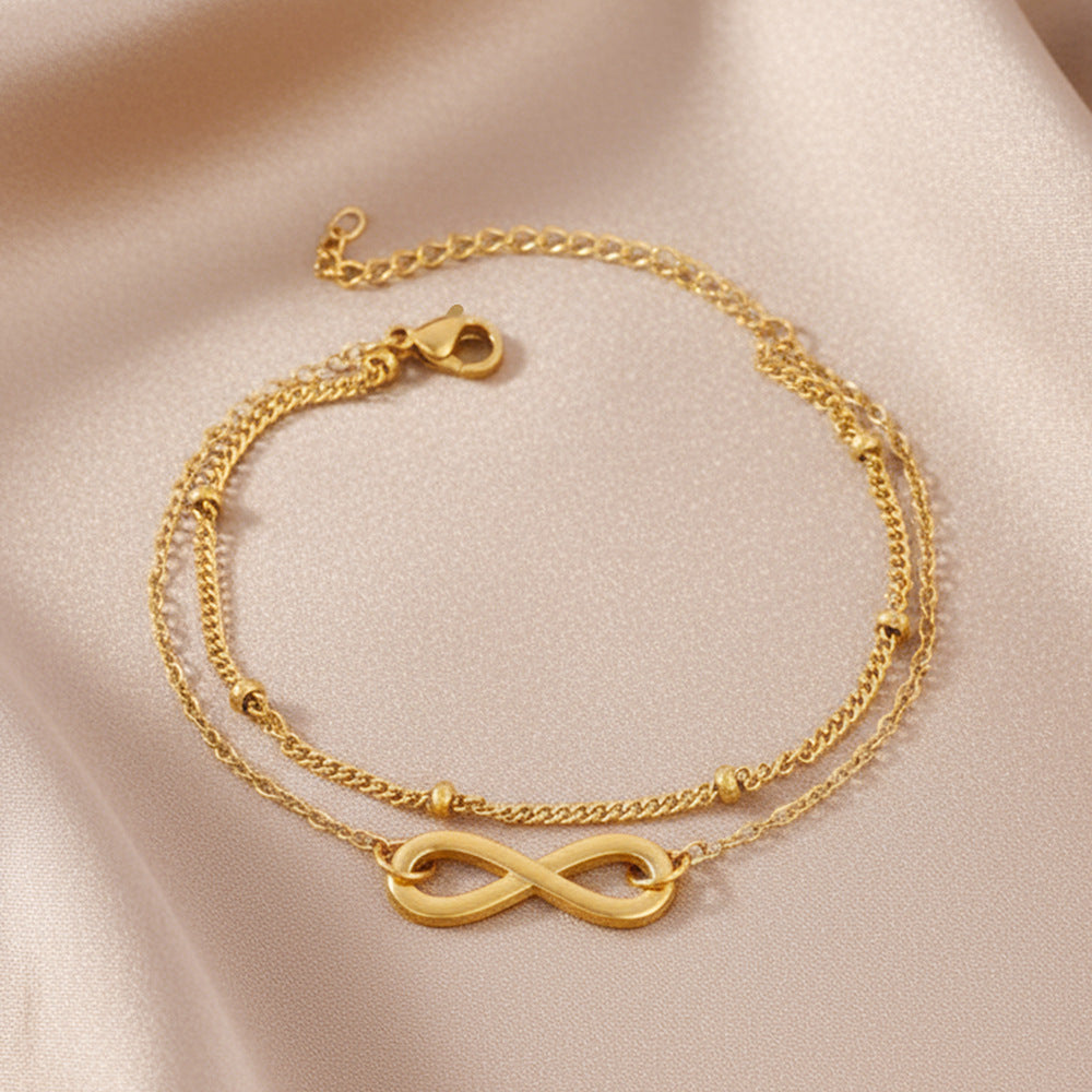 Double-Layer Eight Bracelet