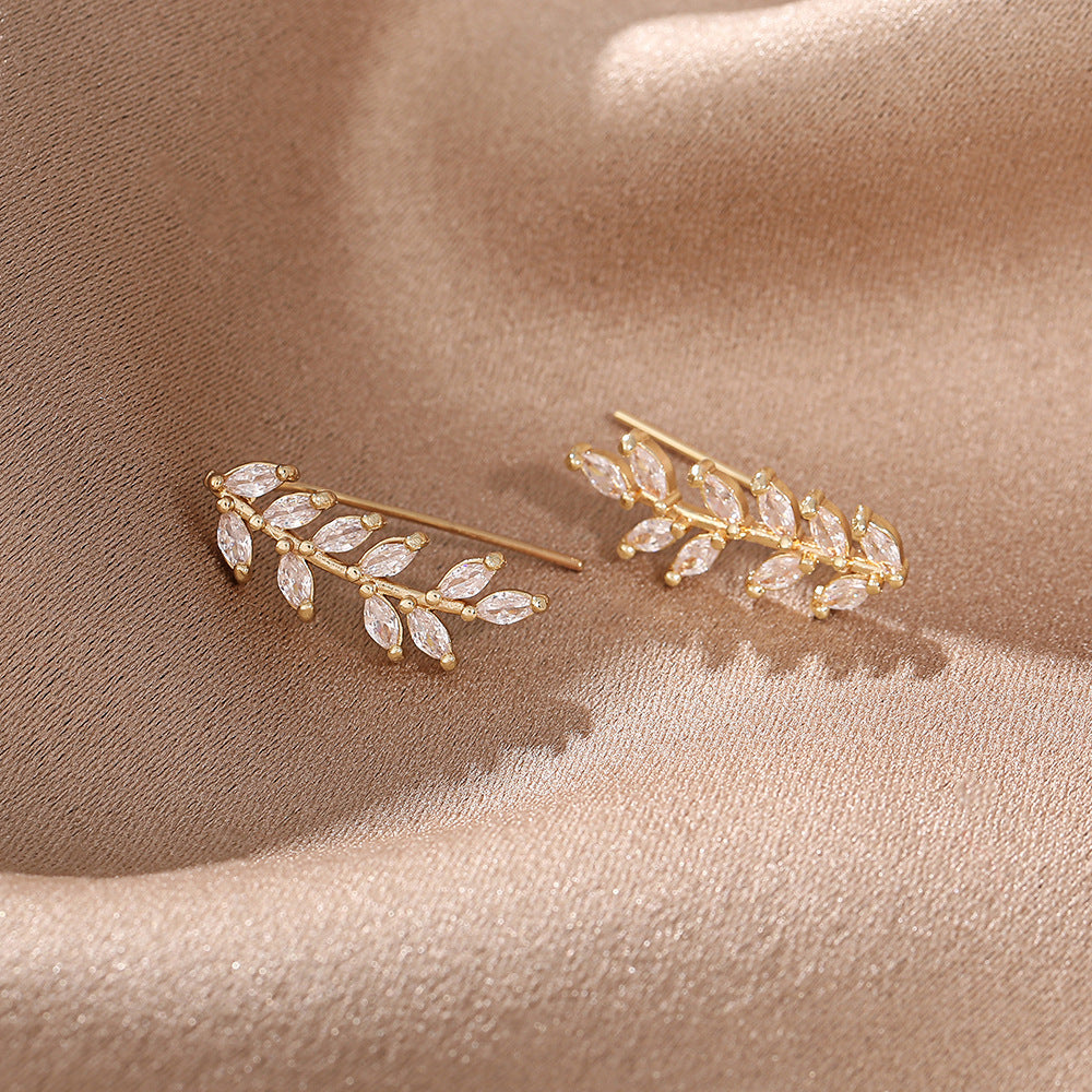 Leaf Ear cuff Earrings