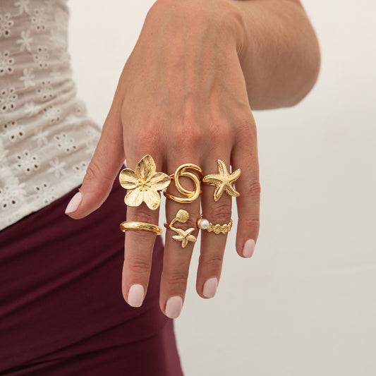 Beach Ring 6pcs Set