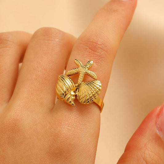 Star Shell Ring