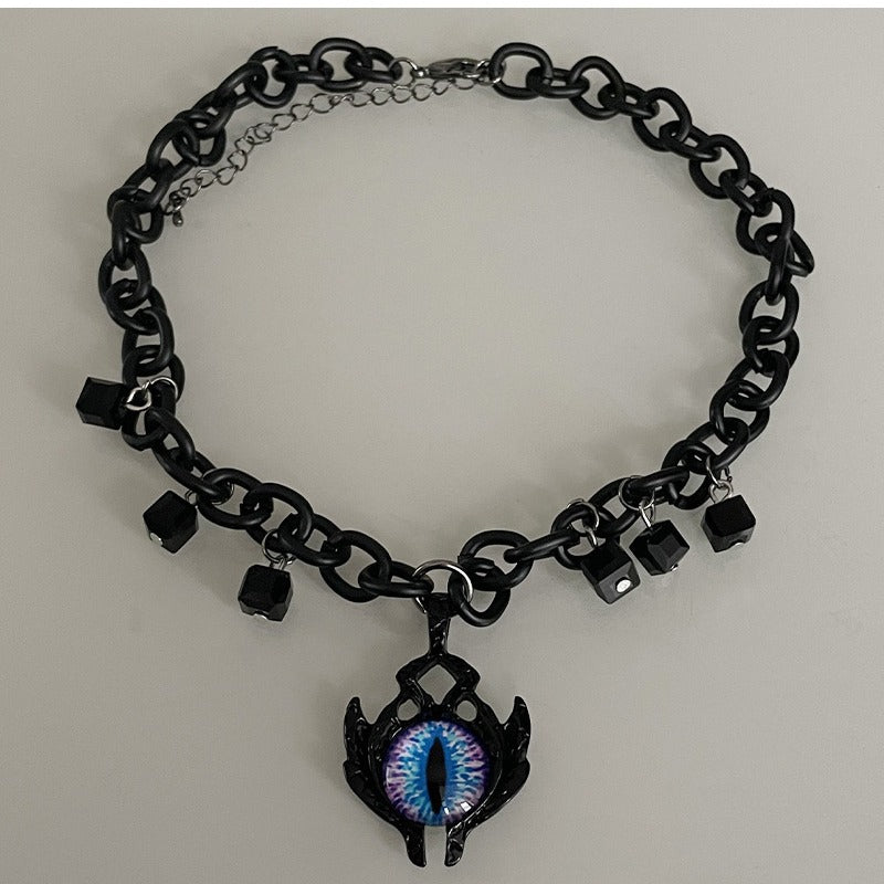 Demon Eye Dark Necklace