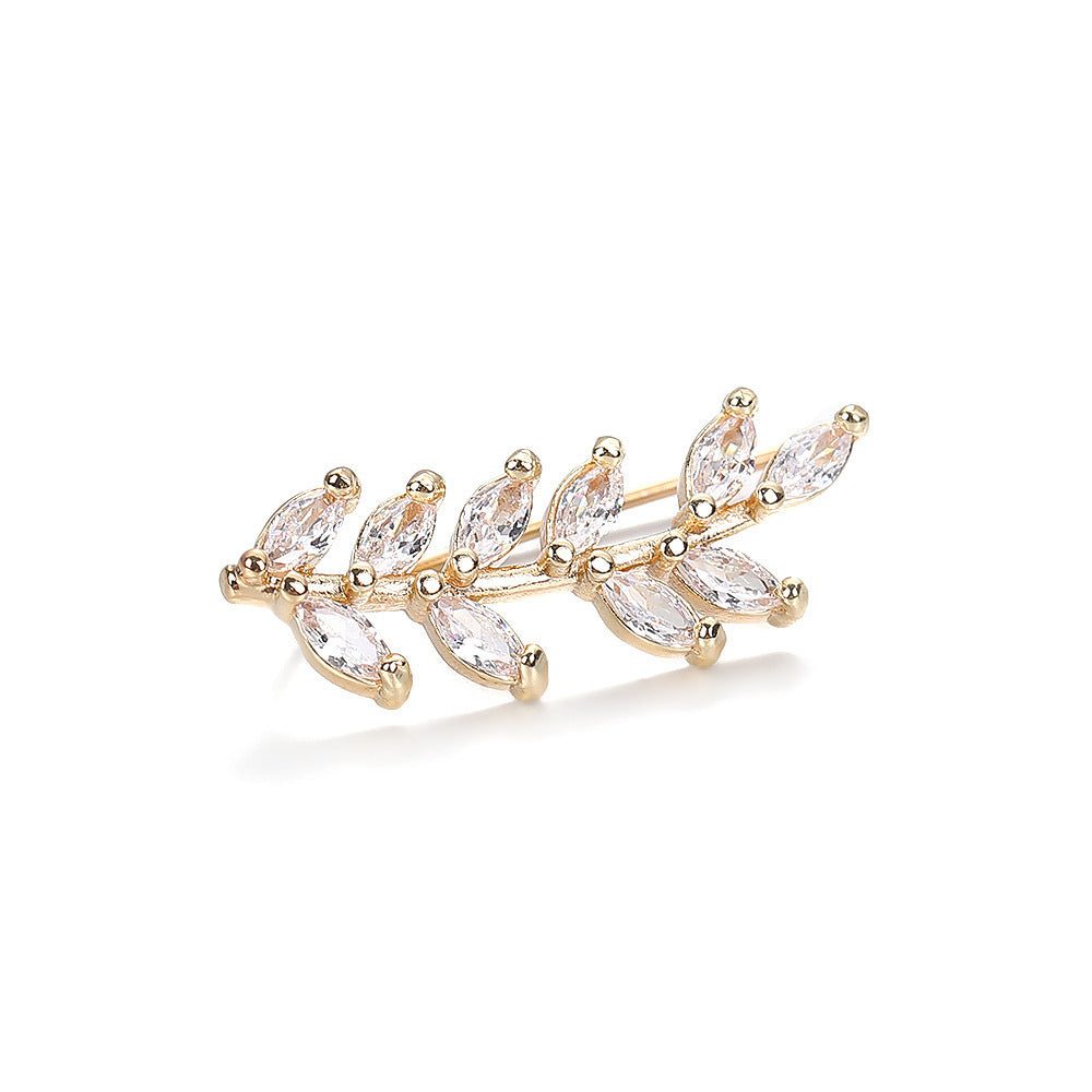 Leaf Ear cuff Earrings