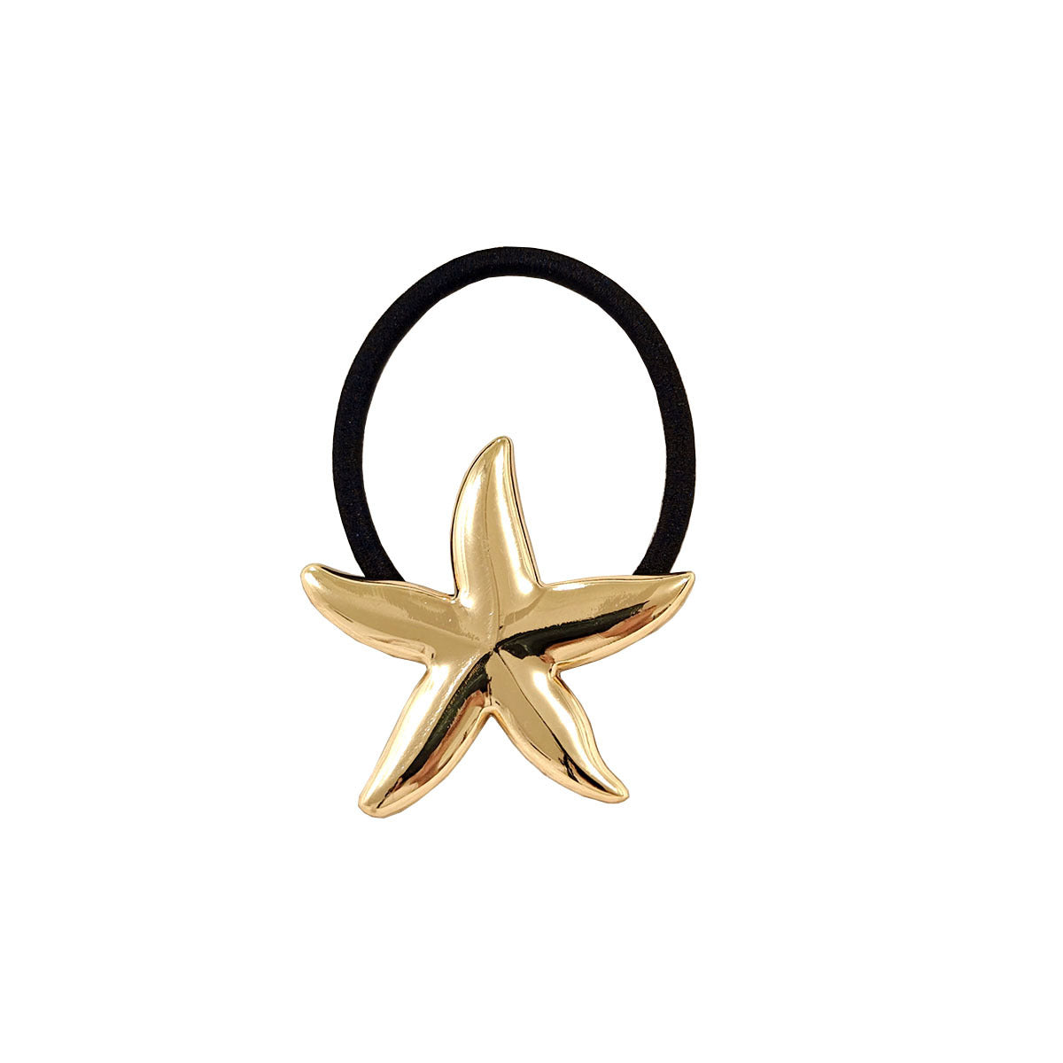 Golden Starfish Hair Band