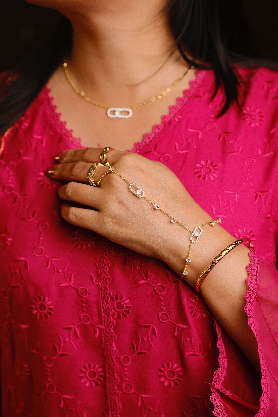 Paper Clip Necklace