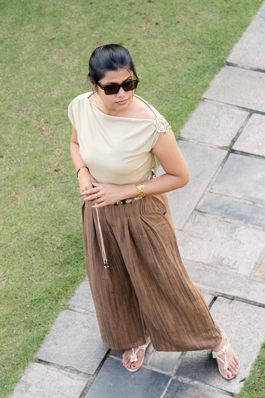 Cold Shoulder Casual Top Light green