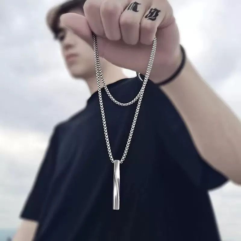 Men's Twisted Necklace